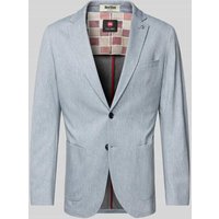 CG - Club of Gents Sakko mit aufgesetzten Taschen Modell 'Carter' in Bleu, Größe 48 von CG - Club of Gents