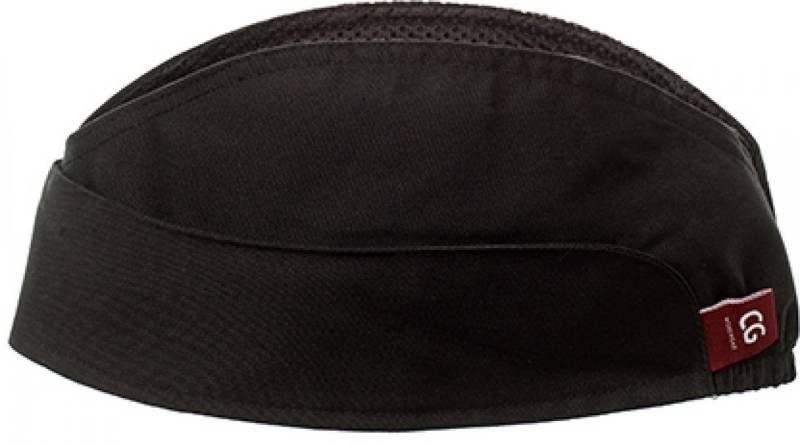 CG Workwear Outdoorhut Crecchio Classic Chef Hat Netzeinsatz oben von CG Workwear