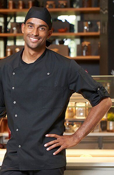 Herren Kochjacke CG Workwear Men´s Chef Jacket Turin GreeNature von CG Workwear