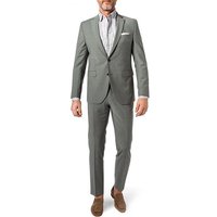 CG Herren Anzug grün Wolle Slim Fit von CG