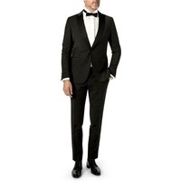 CG Herren Smoking schwarz Wolle Slim Fit von CG