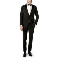 CG Herren Smoking schwarz Wolle Slim Fit von CG