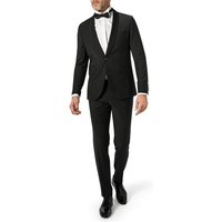 CG Herren Smoking schwarz Wolle Slim Fit von CG