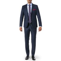 CG Herren Anzug blau Schurwolle Slim Fit von CG