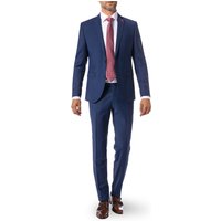 CG Herren Anzug blau Woll-Stretch Slim Fit von CG