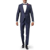 CG Herren Anzug blau Schurwolle Slim Fit von CG