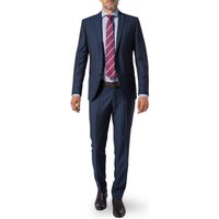 CG Herren Anzug blau gemustert Slim Fit von CG