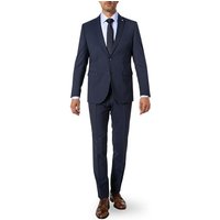 CG Herren Anzug blau Schurwoll-Stretch von CG