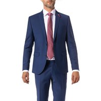 CG Herren Sakko blau Woll-Stretch von CG