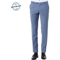 CG Herren Hose blau Schurwolle Slim Fit von CG