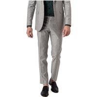 CG Herren Hose grau Schurwolle meliert Slim Fit von CG