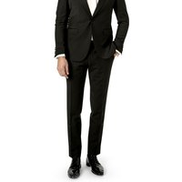 CG Herren Hose schwarz Wolle Slim Fit von CG