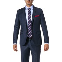 CG Herren Sakko blau Schurwolle Slim Fit von CG