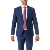 CG Herren Sakko blau Woll-Stretch Slim Fit von CG