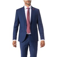 CG Herren Sakko blau Woll-Stretch Slim Fit von CG