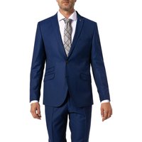 CG Herren Sakko blau Schurwolle Slim Fit von CG