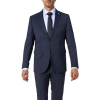 CG Herren Sakko blau Schurwoll-Stretch Slim Fit von CG