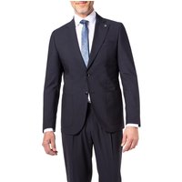 CG Herren Sakko blau Schurwoll-Stretch Slim Fit von CG