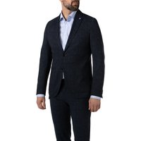 CG Herren Sakko blau Jersey meliert Slim Fit von CG