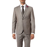 CG Herren Sakko braun Schurwolle meliert Slim Fit von CG