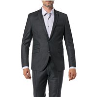 CG Herren Sakko grau Schurwolle Slim Fit von CG