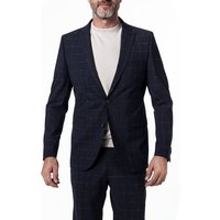 CG Herren Sakko blau Schurwolle kariert Slim Fit von CG