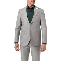 CG Herren Sakko grau Schurwolle meliert Slim Fit von CG