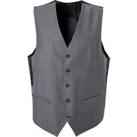 CG Herren Weste grau Schurwolle Slim Fit von CG