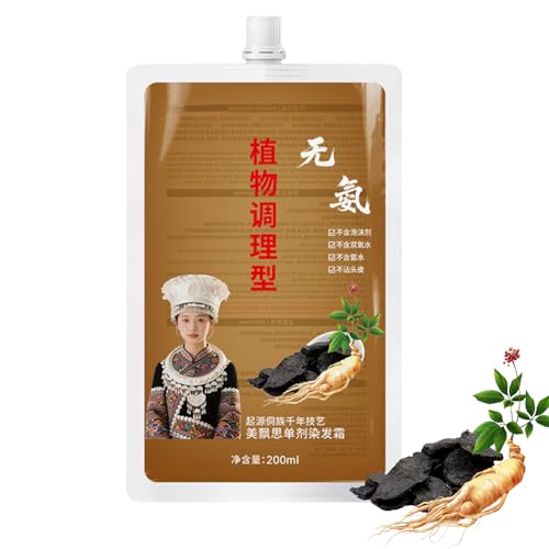 CGACCSD Color Shampoo Haarfarbe - Natürliches Haarfärbe Shampoo für Frauen - Sanfte Creme Sicher Für Frauen Männer Erwachsene Anfänger Tägliche Anwendung von CGACCSD