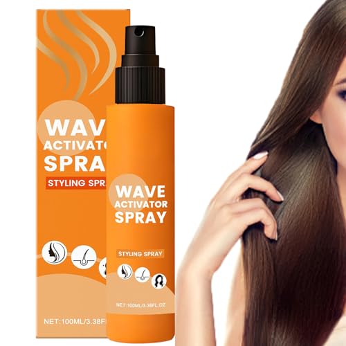 CGACCSD Curl Wave Activator Spray | 100ml Wellenspray Aktivator Für Haare | Stylingspray Texturizer Spray Für Events Reisen Salon | Familienset Männer Heimwendung von CGACCSD