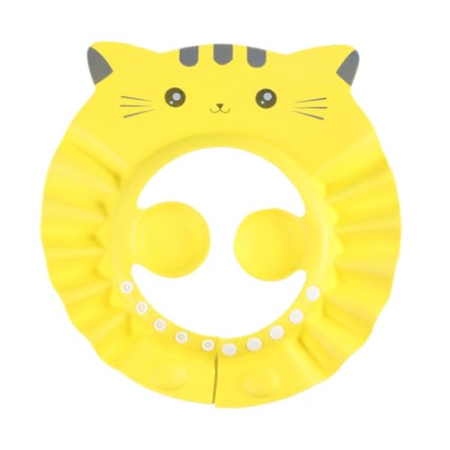 CGACCSD Duschhaube für Babys, Badekappe für Babys, Kopfschutz mit verstellbarem Visier für | weiche wasserdichte Badekappe, Duschhaube für Mädchen und von CGACCSD