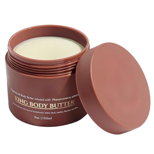 CGACCSD Körperbutter Bio Natur, Körperbutter-männer, Körperbutter Trockene Haut Bio, Mit Natürlicher Duft, 150 Ml Für Hände, Dusche, Badezimmer, Reisen Und Die Tägliche Pflege. D von CGACCSD