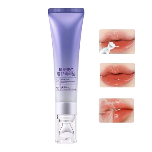 CGACCSD Volumizing Lip Oil,10g Farbwechsel Lippenpflege mit Volumeneffekt Pflegendes Hydratationsöl - Langanhaltender Begleiter Für Frauen Und Mädchen Party Täglicher Einsatz Besondere Anlässe von CGACCSD