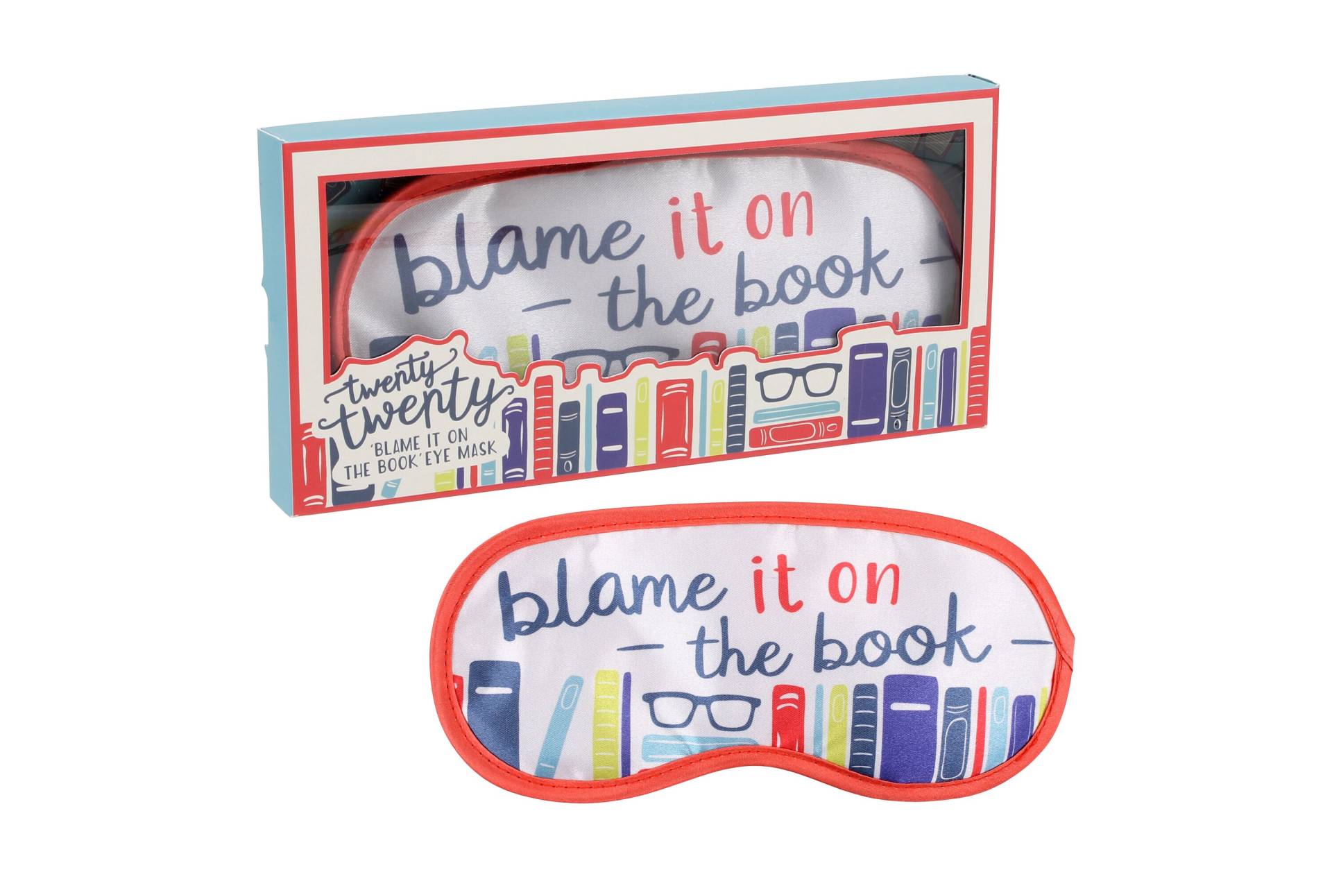 Cgb Giftware Twenty "Blame It On The Book' Augenmaske Aus 100% Baumwolle Cgb Giftware Twenty "Blame It On The Book' Augenmaske Aus 100% Baumwolle von CGBGiftware