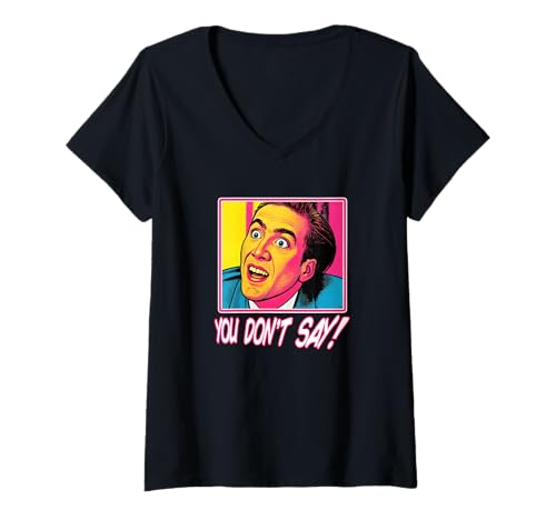 Damen Du sagst Nicht! T-Shirt mit V-Ausschnitt Damen Du sagst Nicht! T-Shirt mit V-Ausschnitt von CGConcept