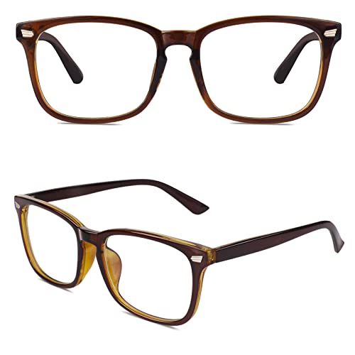 CN92 Klassische Nerdbrille rund Keyhole 40er 50er Jahre Pantobrille Vintage Look clear lens, A Braun Gold, 53 CN92 Klassische Nerdbrille rund Keyhole 40er 50er Jahre Pantobrille Vintage Look clear lens, A Braun Gold, 53 von CGID