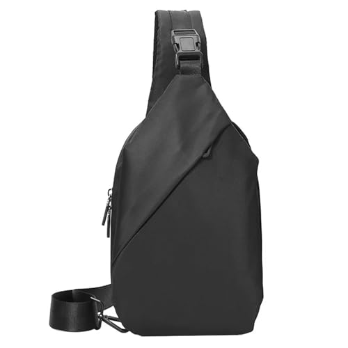 CGUOHU Herren-Schultertaschen Herren Brusttasche Modische Trend Umhängetasche Outdoor Freizeit Sport Multifunktionaler Leichter Rucksack von CGUOHU