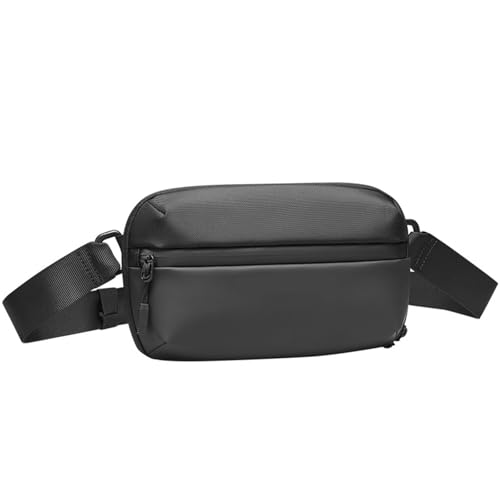 CGUOHU Herren-Schultertaschen Leichte Umhängetasche for Herren mit glattem SBS-Reißverschluss und atmungsaktiver Rückenpolsterung von CGUOHU