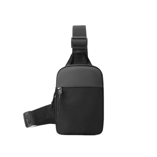CGUOHU Herren-Schultertaschen Männer Brust Tasche Kleine Leinwand Schulter Umhängetaschen for Mann Mini Tuch Sling Sport Kreuz Telefon Männliche Handtasche(S) von CGUOHU
