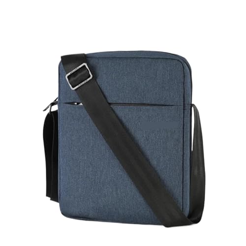CGUOHU Herren-Schultertaschen Männer Messenger Tasche Wasserdichte Schulter for Business Reise Umhängetasche Männlichen Mini(Blue,L) von CGUOHU