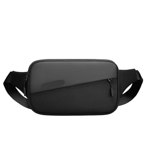 CGUOHU Herren-Schultertaschen Sling Taschen Messenger Männer Tasche Vielseitig Schwarz Schulter Umhängetasche for Männliche Klassische Wasserdichte Mann von CGUOHU