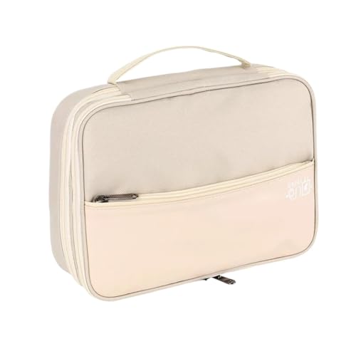 CGUOHU Kabel Organizer Tasche 2 Stück Multifunktions-Aufbewahrungstasche for Datenkabel mit großer Kapazität, Schutzhülle for Festplatten, mehrschichtige Gitterladebox(Color 3) von CGUOHU