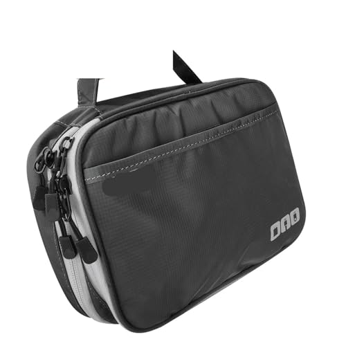 CGUOHU Kabel Organizer Tasche 2 Stück tragbare Reisetasche for elektronisches Zubehör, Kabel-Organizer-Tasche, Gadget-Tragetasche for Kabel, Strom, USB-Stick(Black) von CGUOHU