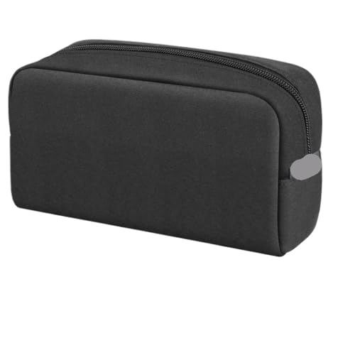 CGUOHU Kabel Organizer Tasche Tragbare Digitale Mini Organizer Tasche Gadget Reißverschluss for Kopfhörer Home Reise Ladegerät Power Bank Datenkabel USB Aufbewahrungstasche(Black) von CGUOHU