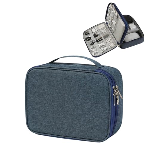 CGUOHU Kabel Organizer Tasche Tragbare USB-Datenleitung Ladegerät Aufbewahrungstasche Reisekabel Organizer Wasserdicht Digital Elektronik(Color 2) von CGUOHU