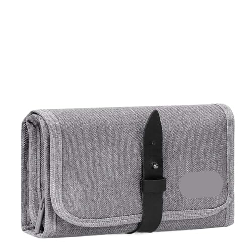 CGUOHU Kabel Organizer Tasche Tragbare elektronische Aufbewahrungstasche, Reisekabel-Clip-Aufbewahrungsbox, elektronisches Zubehör, wasserdichte Kabel, Digitale Aufbewahrungstasche(Gray) von CGUOHU