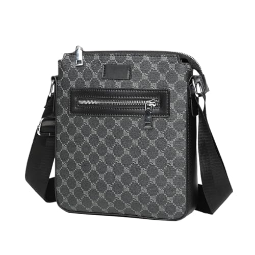 Herren-Schultertaschen Umhängetasche for Männer Taschen Casual Mann Mode Männlichen Tasche PU Leder Designer Sling Pack Schulter von CGUOHU