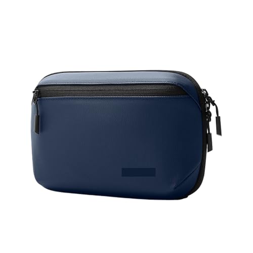 Kabel Organizer Tasche Reise-Elektronik-Organizer, tragbares Kabeletui, technische Aufbewahrungstasche, extra groß, 3 Schichten, universelles Tragekabel(Blue) von CGUOHU