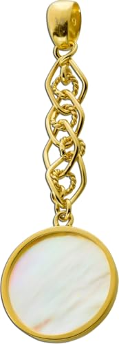 Ch.Abramowicz Perlmutt Anhänger Gelbgold vergoldet 5.0ct. Ch.Abramowicz Perlmutt Anhänger Gelbgold vergoldet 5.0ct. von CH.ABRAMOWICZ