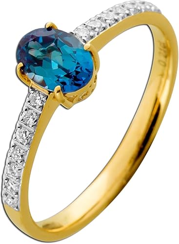 Ch.Abramowicz Alexandrit Ring Gold 585 14K rosa Labor Edelstein Lab Grown Diamanten 19 Ch.Abramowicz Alexandrit Ring Gold 585 14K rosa Labor Edelstein Lab Grown Diamanten 19 von CH.ABRAMOWICZ